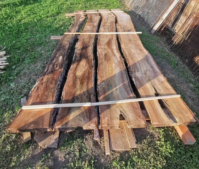 Vând scândură groasă de nuc, diferite dimensiuni