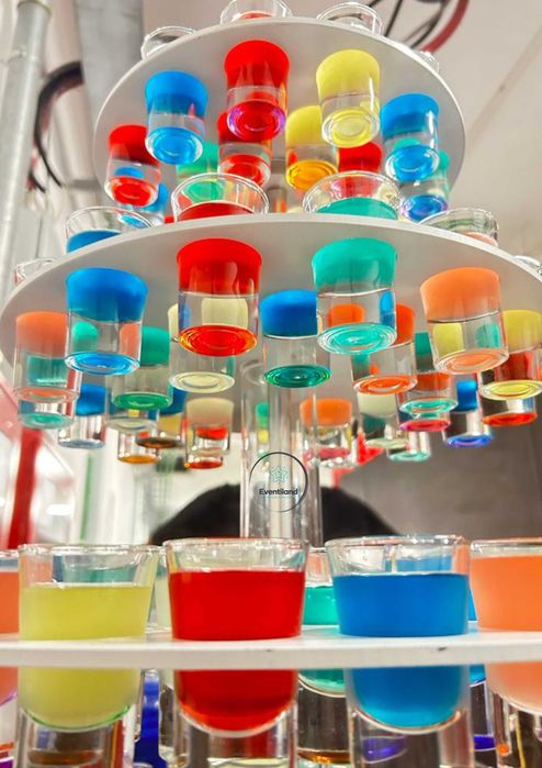 Tort de shot-uri | Mașină de baloane|