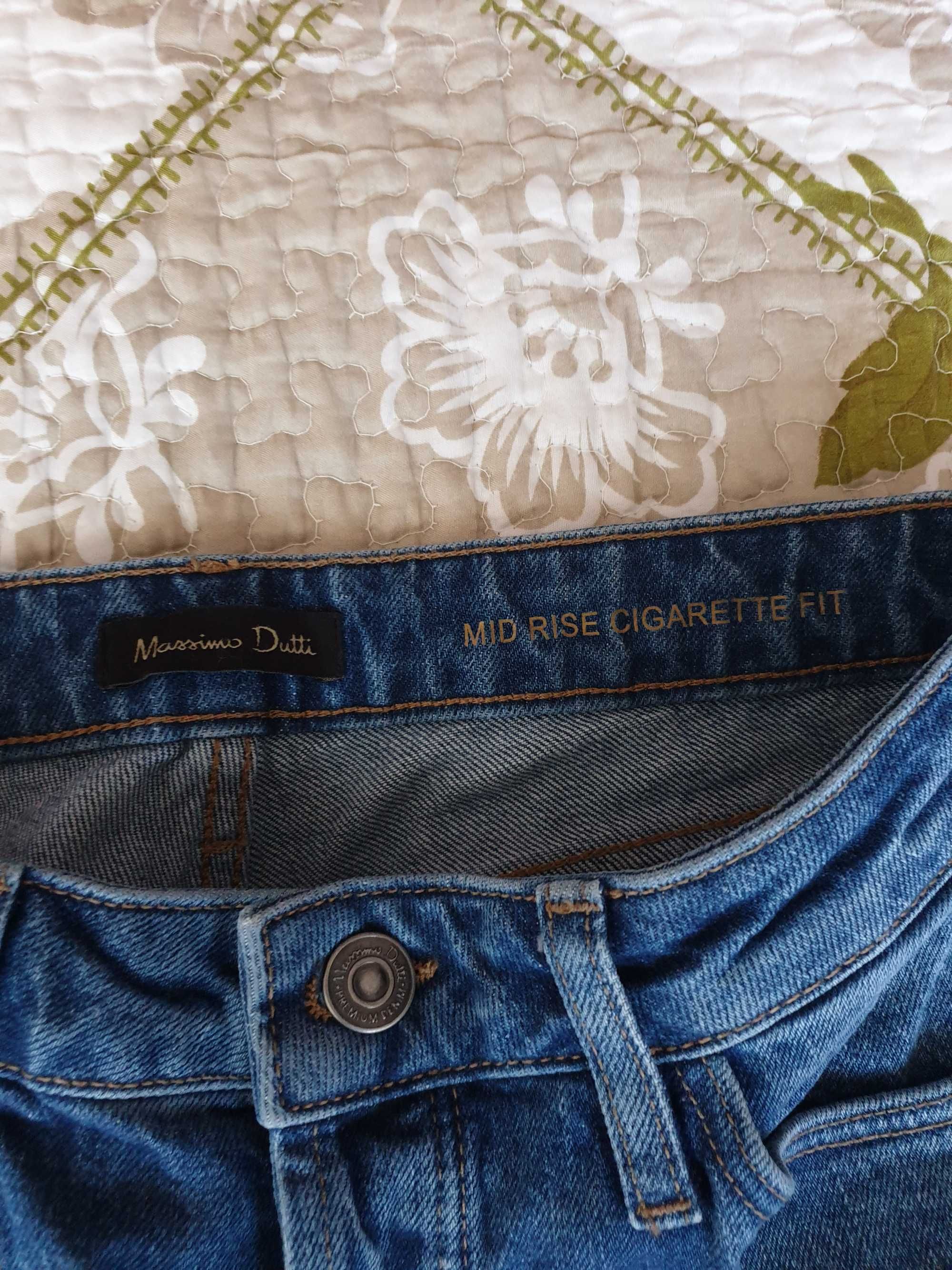 Blugi albastri Massimo Dutti Zara