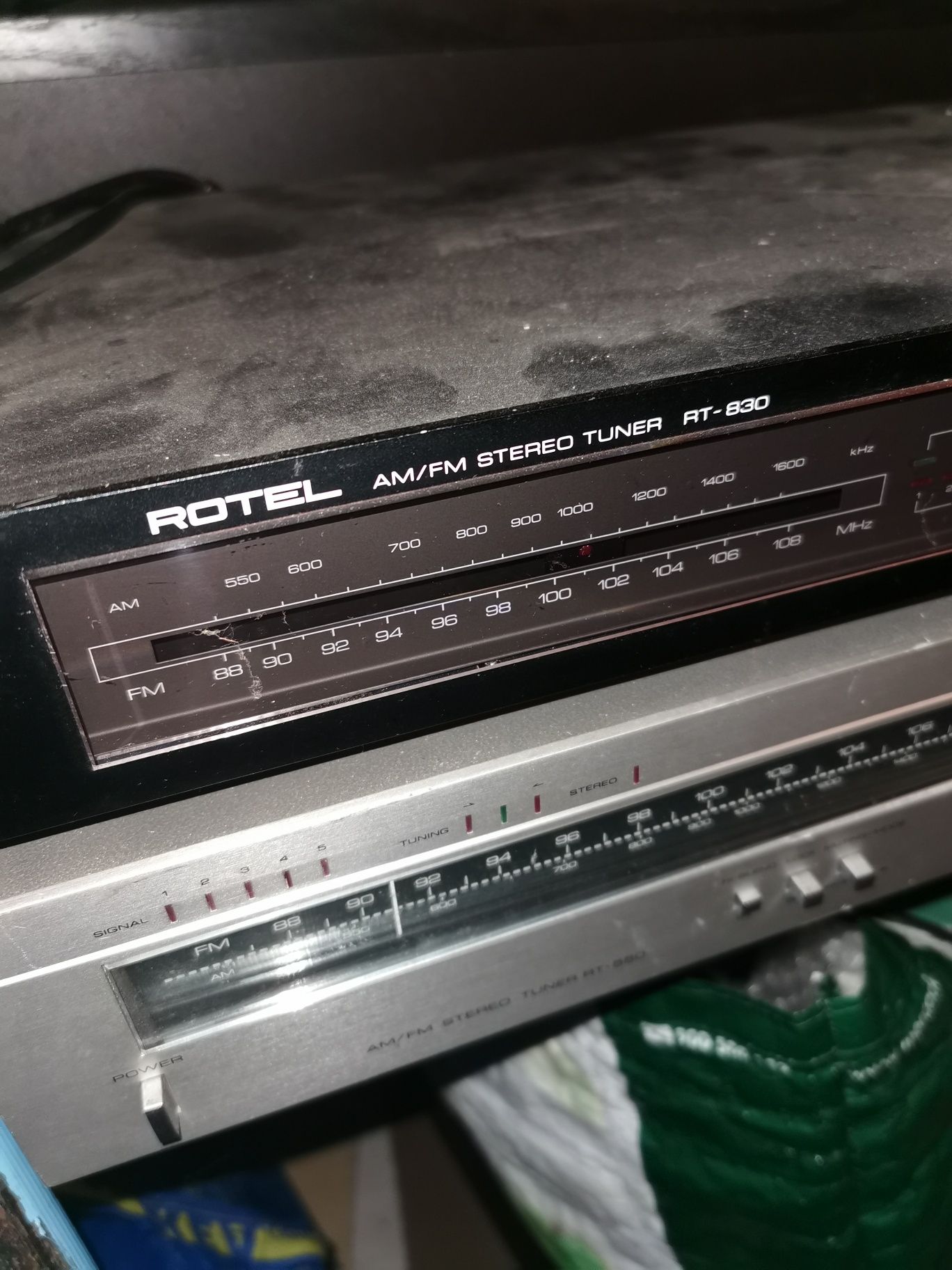 Vintage de colecție tuner Rotel