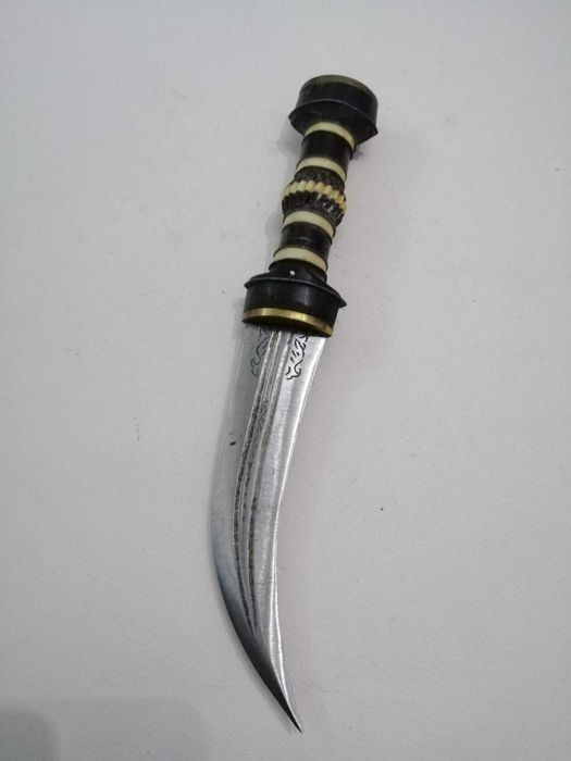 Pumnal vintage Khanjar Majdali sirian secolul XIX