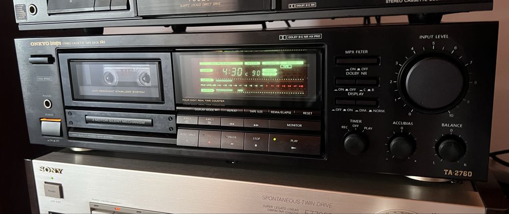 Deck Onkyo Integra TA 2760 impecabil optic 10/10 si functional 10/10