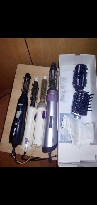 Ondulator par perie aer cald piaptan incalzit incretitor set bigudiuri