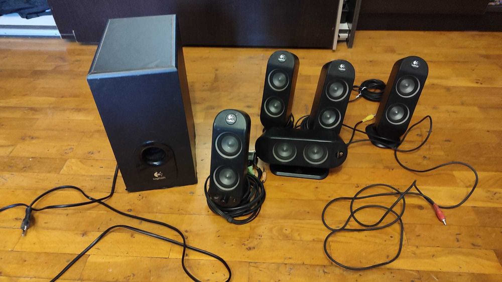 Boxe Logitech X 530 si Harman Kardon si altele