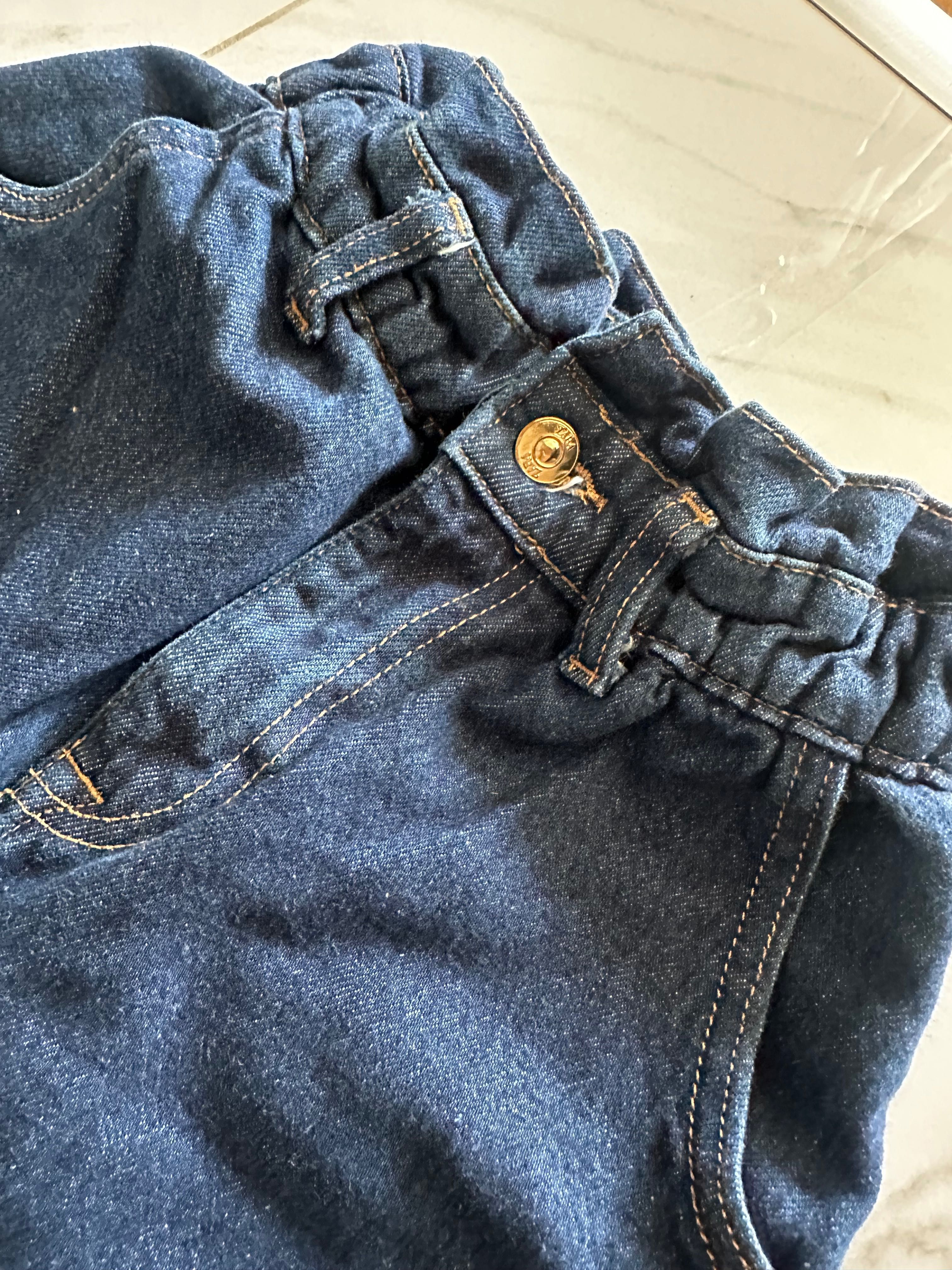 Дамски дънки тип baggy ZARA