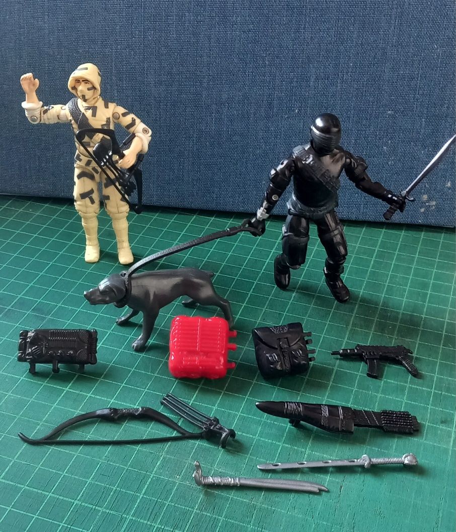 Jucării rare vintage. Figurine soldați G.I. JOE din anii 80