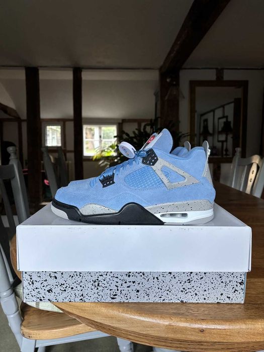 % 5LEI LIVRARE % Nike Air Jordan 4 University Blue Editie Limitata