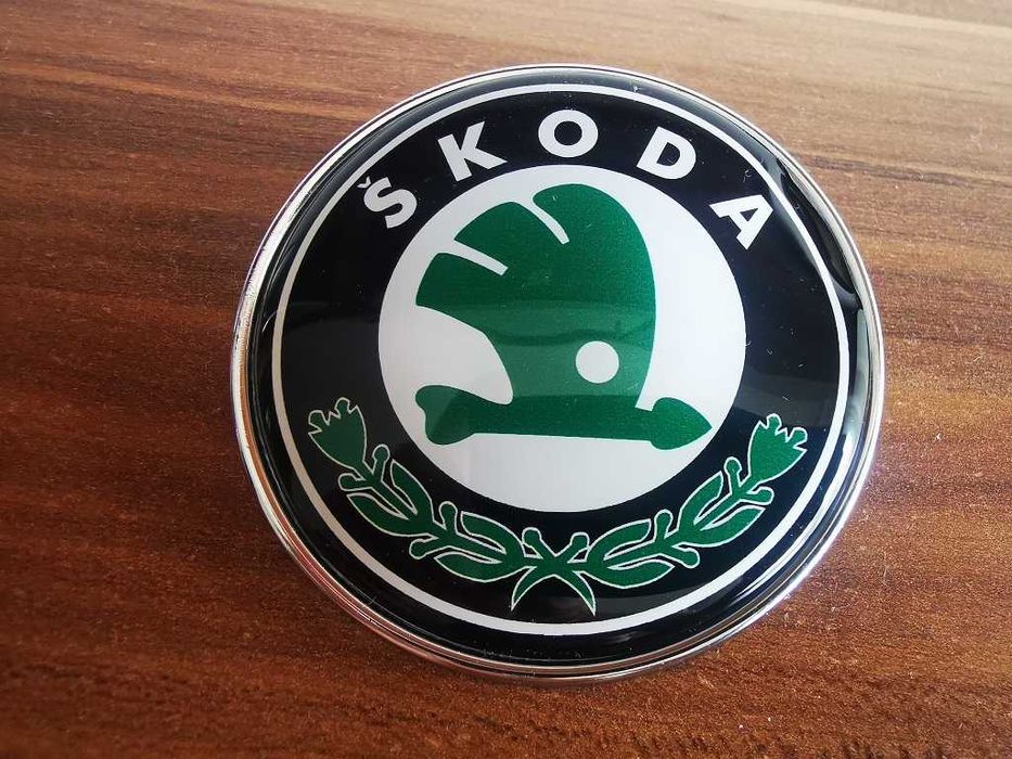 Емблема Шкода/Skoda 76мм