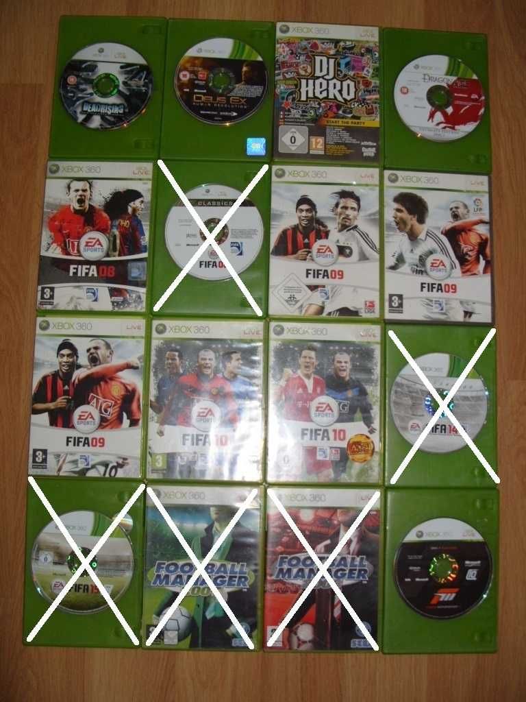 Игри и аксесоари за Xbox 360 Част 1 - 10лв за брой