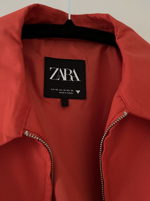 Geaca toamna zara rosie
