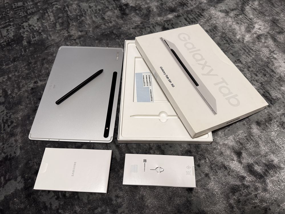 Samsung galaxy tab s8+ 5G  256гб sim как НОВЫЙ В идеальном состоянии