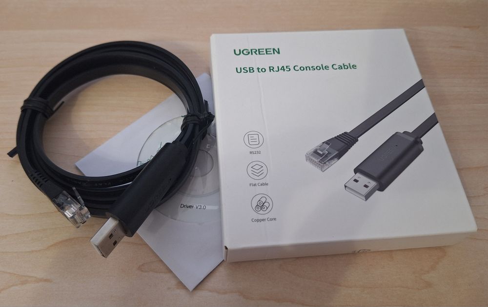 Cablu consola RJ45-USB RS232 Ugreen