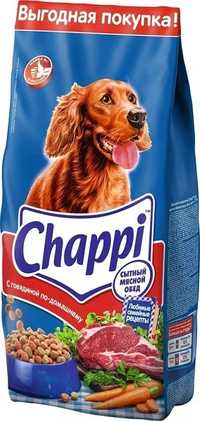 Оптом сухой корм для собак Чаппи 15 кг