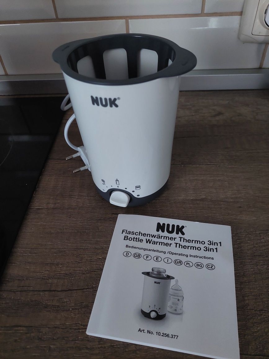 Нагревател за шишета и бурканчета Nuk - Termo 3 в 1  + ПОДАРЪК
