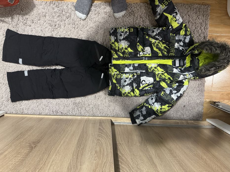 Зимен комплект яке и гащеризон 122 см