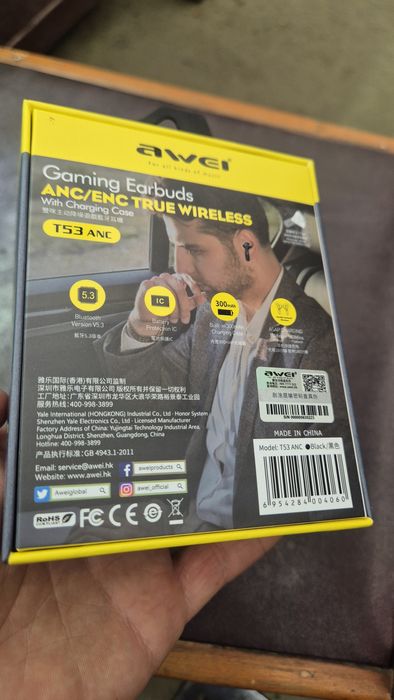 AWEI gaming earbuds беспроводной наушник