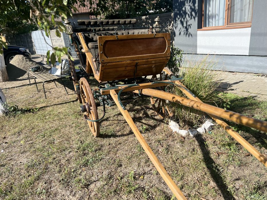 Trasura caleasca din lemn