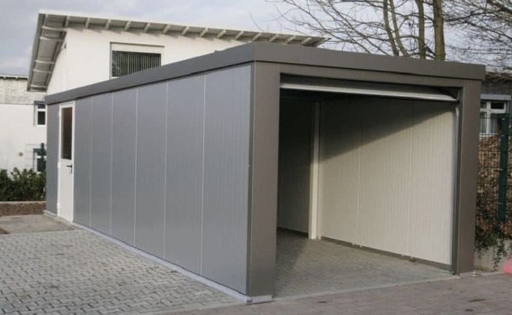 Vând.garaje auto din panouri sandwichi case pergole structuri metalice
