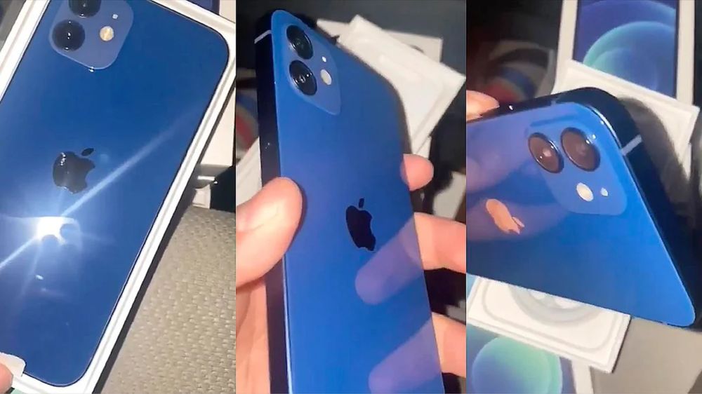 Iphone 12 Blue Colour
