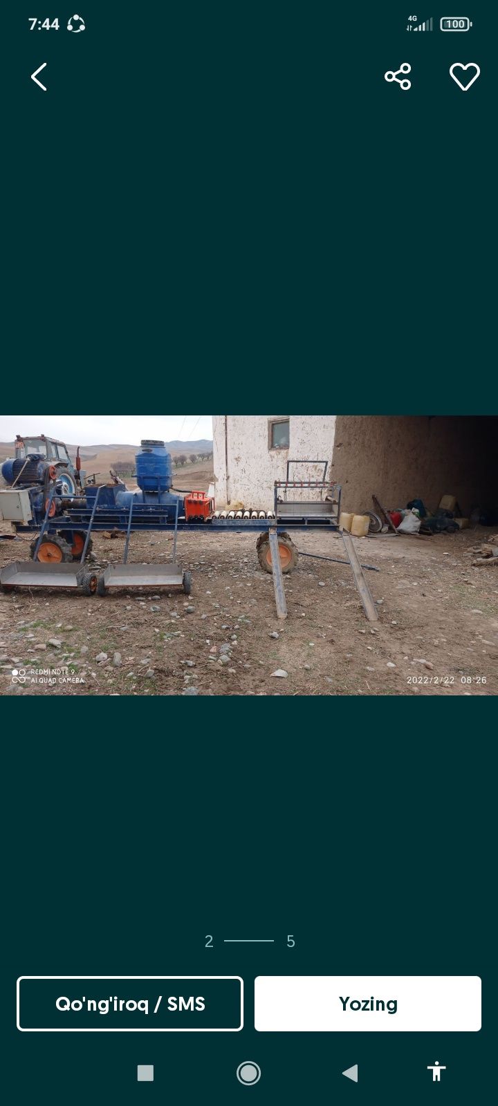 G'isht aparat Toshkentda yasalgan