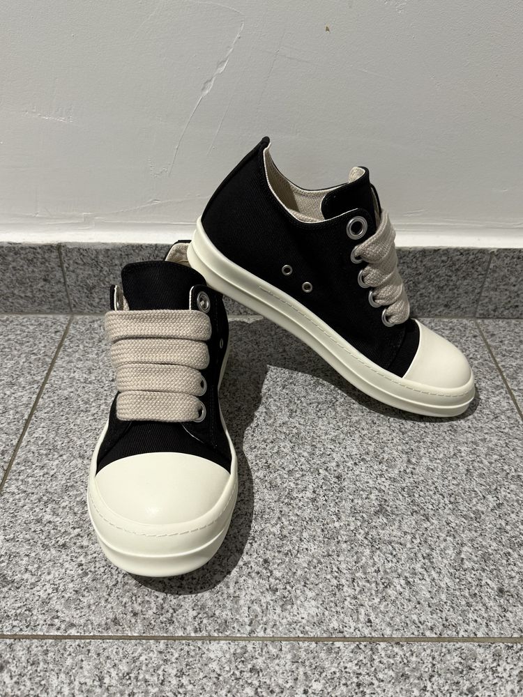 Rick Owens Jumbo Laces Low - 43 pe stoc