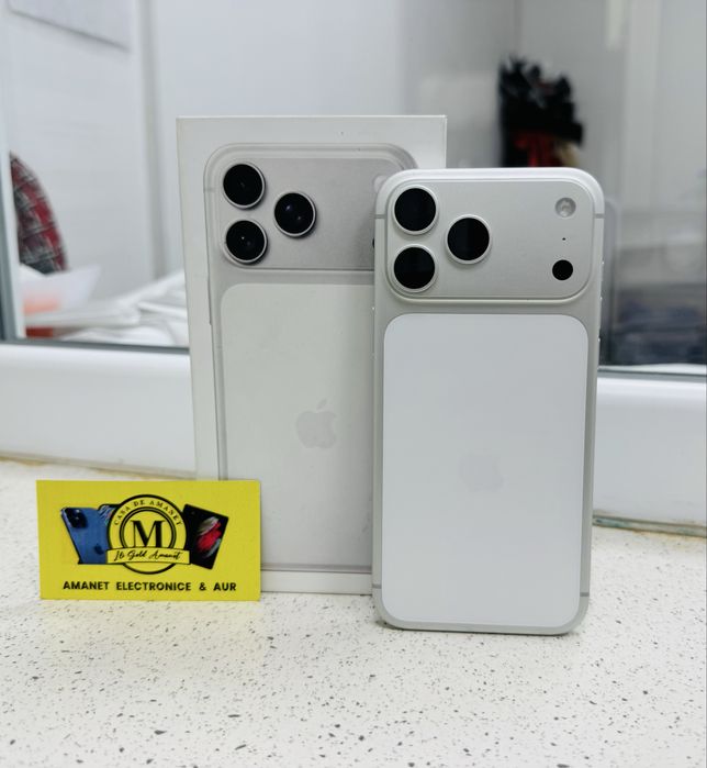 iPhone 17 Pro Max 256GB 100% Ca nou | Factura | Garantie 12 Luni