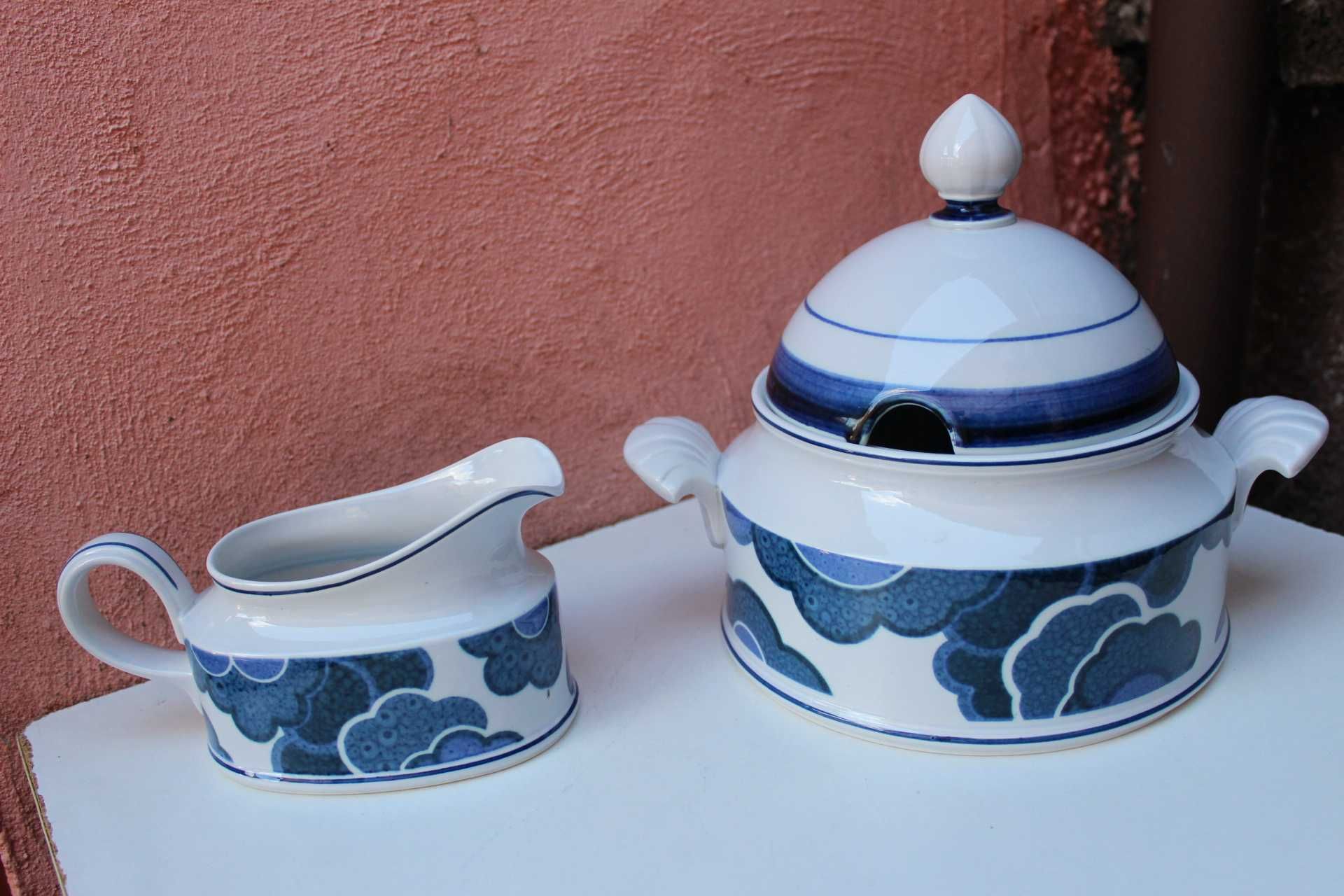 Set supiera si bol sos portelan colectie VILLEROY & BOCH Blue Cloud