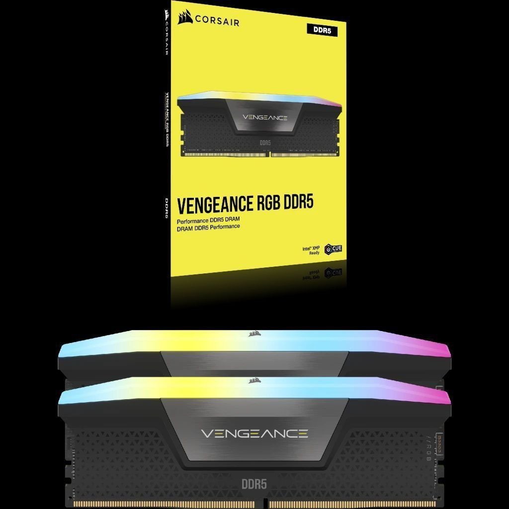 Оперативная память Corsair  VENGEANCE RGB 64GB DDR5 DRAM 6400MT