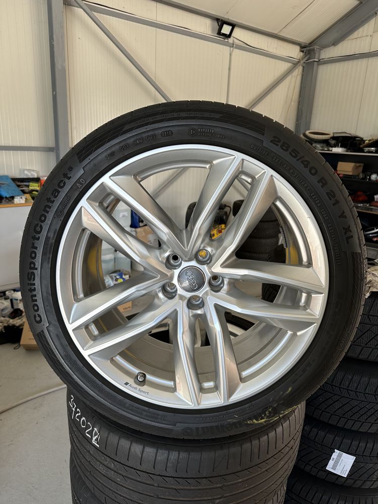 jante audi rs q7 cayenne touareg 5x112 anvelope 285 40 21