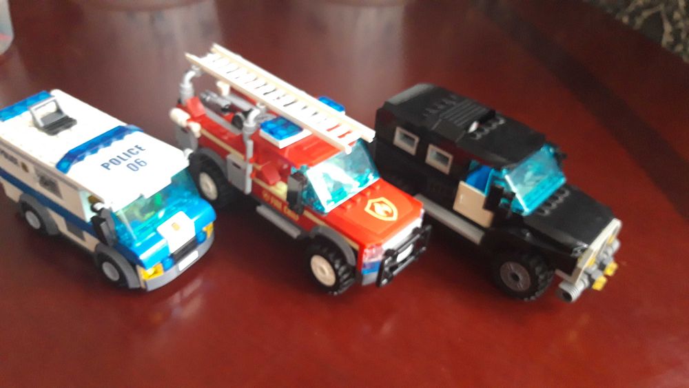 лего машинки 3шт