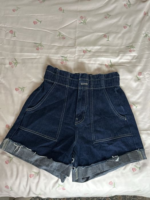 Pantaloni scurti  de blug Zara, Xs