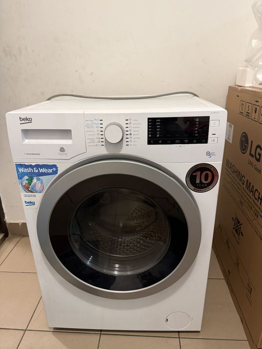 Masina de spalat cu uscator 8kg BEKO