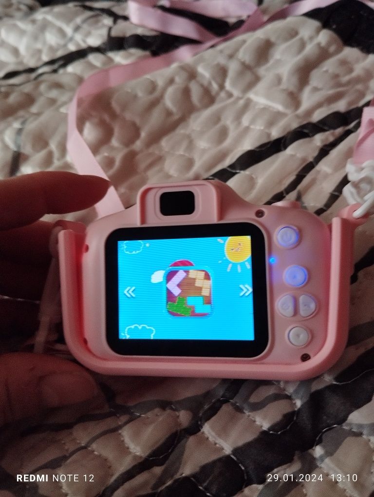 Фотоаппарат детский с играми