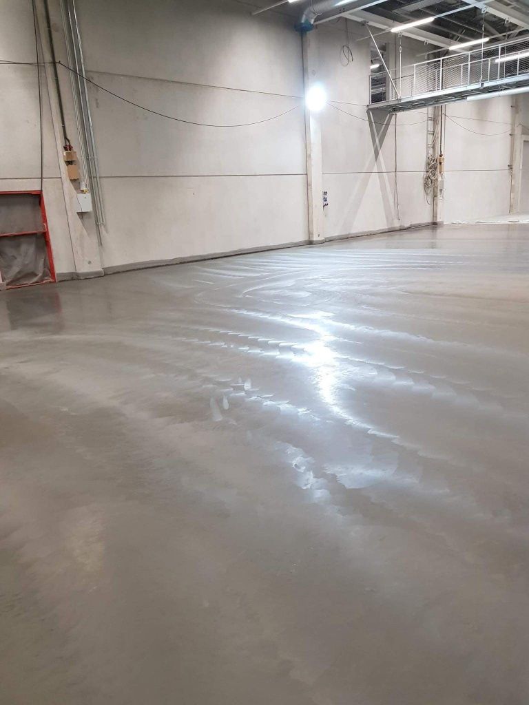 Beton finisat si elicopterizat mecanic