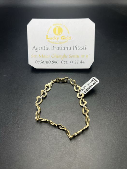 Bratara aur 14k 5.41 gr lungime 20 cm cod 21632