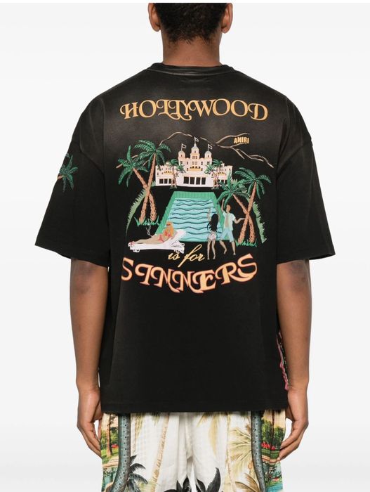 Тениска oversize Amiri