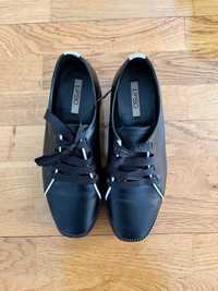 Pantofi piele negri IlPasso