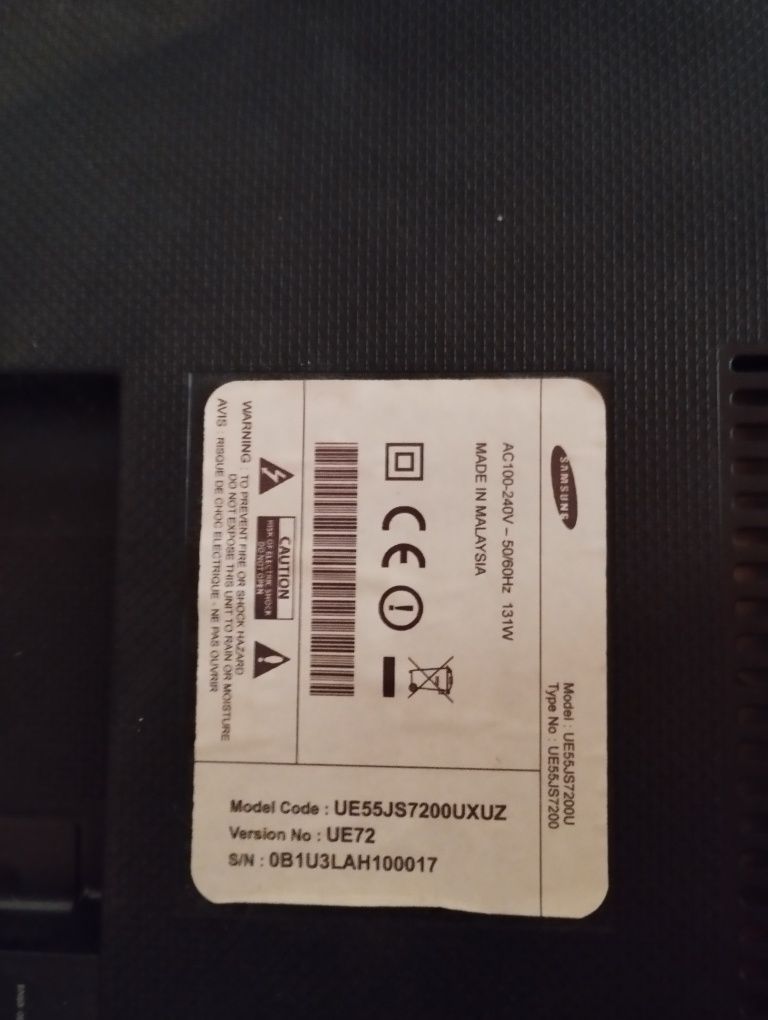 Samsung smart TV (55) Malaysia b/u