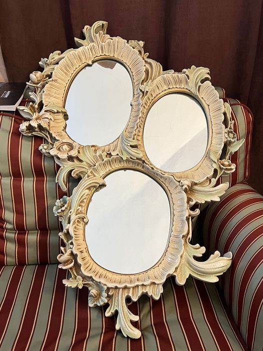 Старинна венецианска конзола с огледало Silik