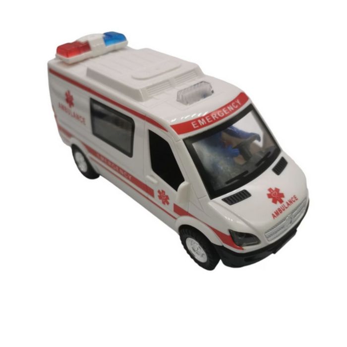 Линейка играчка със звуци и мигащи светлини Bump & Go