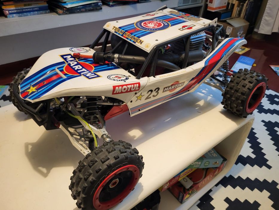 Automodel HPI Baja 65cc Taylor wheelie car benzina 1/5 unicat NOUA