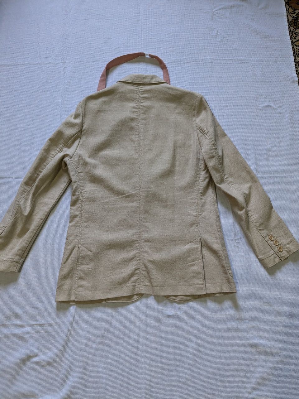 S. Stefanel. Costum casual gen safari.