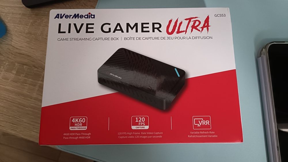 Карта видео захвата AverMedia LIVE GAMER ULTRA 4k (GC553)