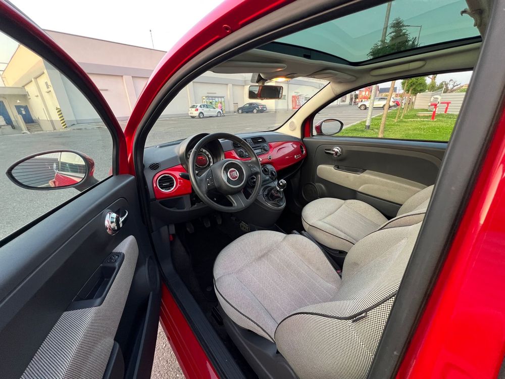 Fiat 500 1.2i 80.000km 2012