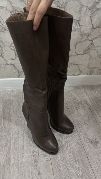 Ботфорты коричневые, новые, 38 размер