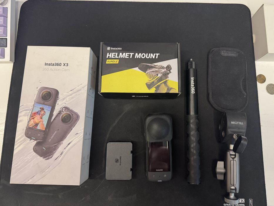 Продам insta 360 x3 + комплект