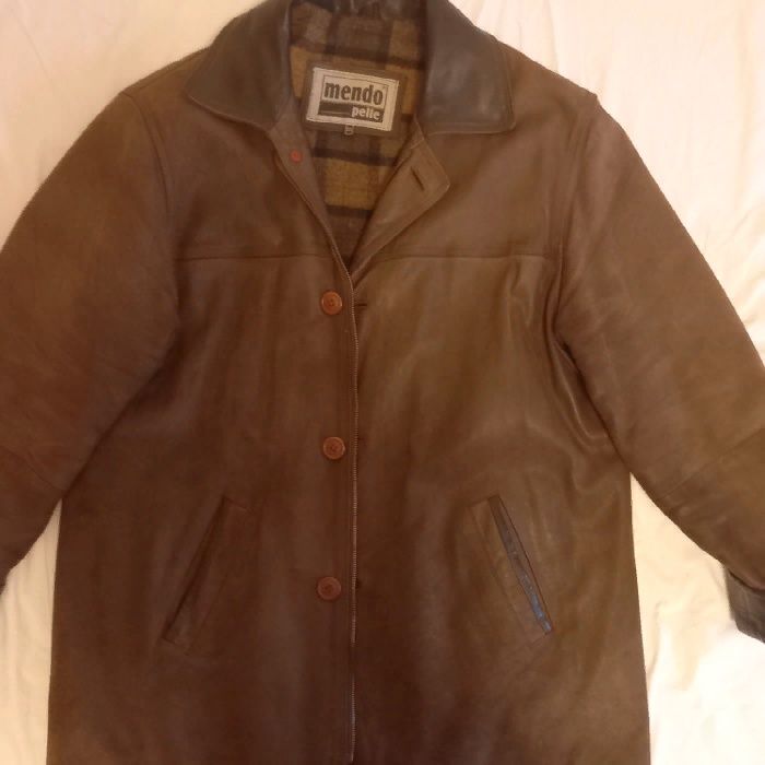 Мужская, утепленная, замшевая куртка с водоотталкивающим покрытием