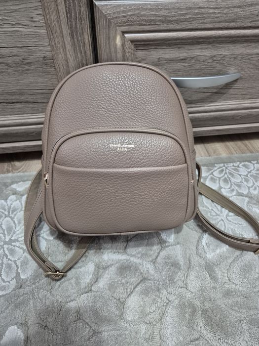 Rucsac David Jones casual Bej