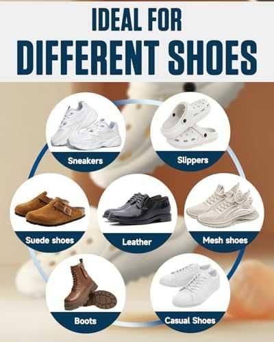 Комплект за почистване Концентриран препарат обувки пяна 3 четки кърпа