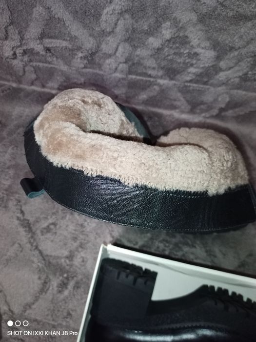 Сапоги зимние,кожаные